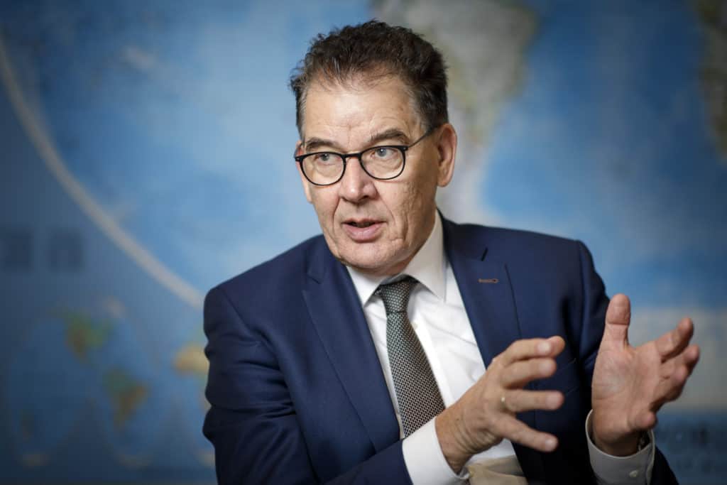 Bundesminister für wirtschaftliche Zusammenarbeit und Entwicklung, Gerd Müller (Foto: BMZ Pool/Janine Schmitz)