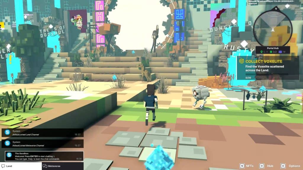 Ein Screenshot aus "The Sandbox". (Foto: The Sandbox)